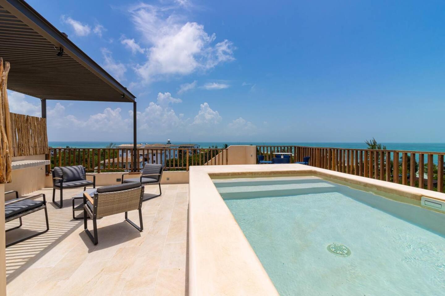 הולבוקס איילנד Penthouse Con Alberca Privada Y Hermosas Vistas Al Mar - A301 מראה חיצוני תמונה