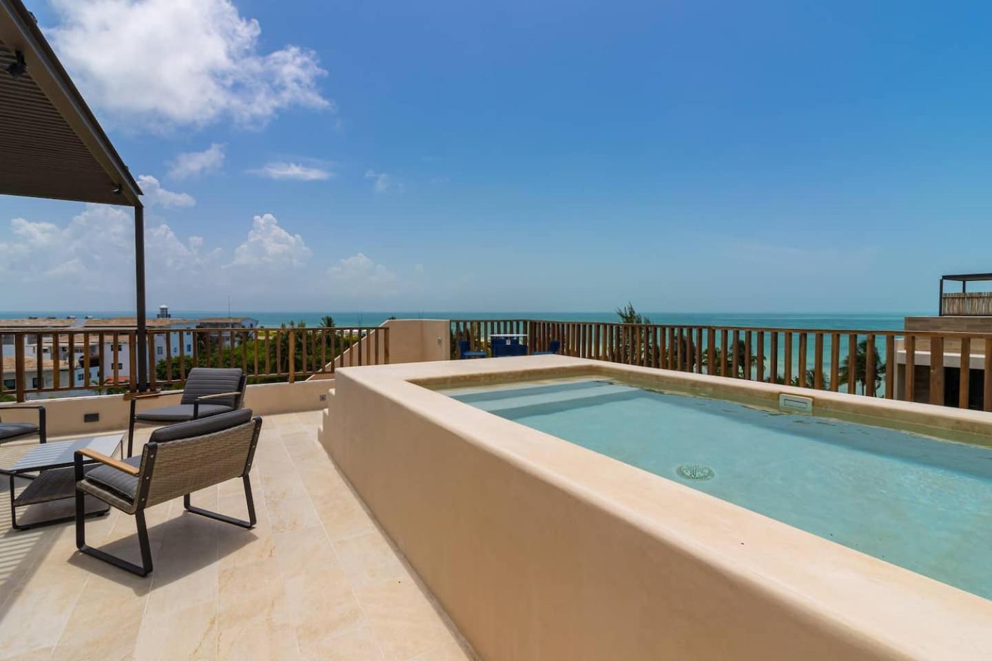 הולבוקס איילנד Penthouse Con Alberca Privada Y Hermosas Vistas Al Mar - A301 מראה חיצוני תמונה