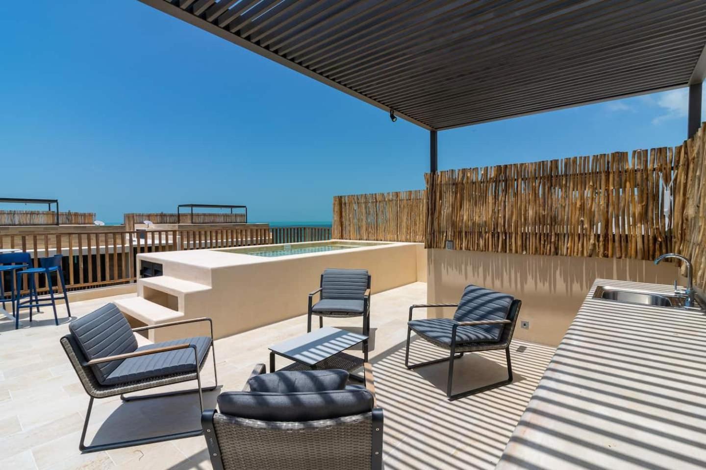 הולבוקס איילנד Penthouse Con Alberca Privada Y Hermosas Vistas Al Mar - A301 מראה חיצוני תמונה